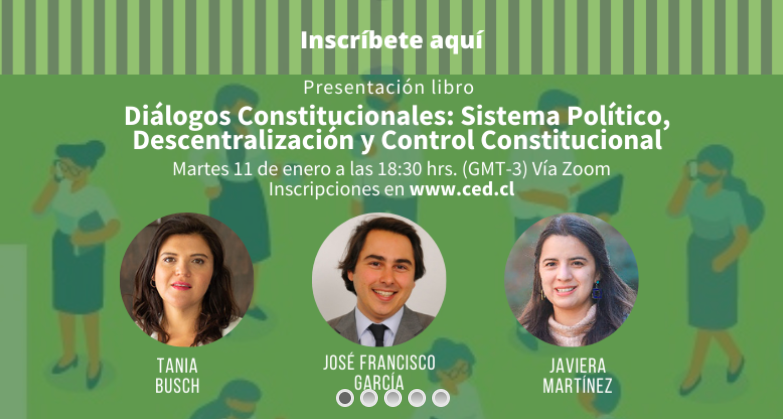 Centro de Estudios del Desarrollo presenta su libro “Diálogos Constitucionales: Sistema Político, Descentralización y Control Constitucional”