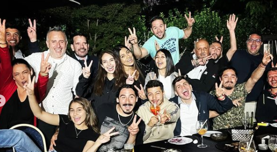 Equipo de “Zona de Estrellas” celebró con todo en hotel top de Vitacura