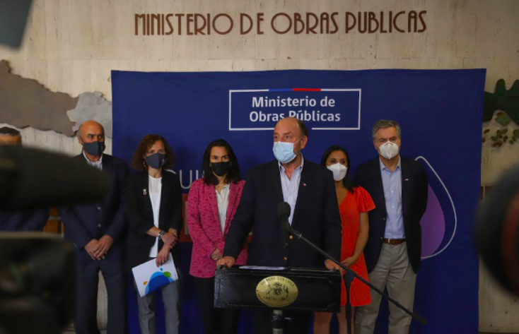 Ministro Moreno por situación hídrica en la RM: “Las comunas que se abastecen del Mapocho están en una situación muy crítica”