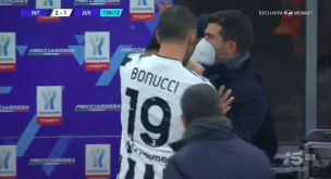 [Video] ¡Se descontroló! Agónico gol de Alexis provocó la furia de Leonardo Bonucci