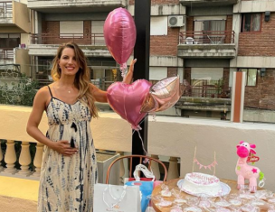 Lucila Vit compartió con sus seguidores hermosas postales de su baby shower