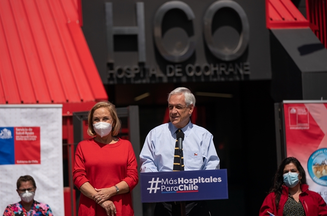 Región de Aysén: Presidente Piñera inaugura nuevo Hospital de Cochrane