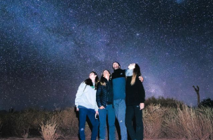 “¡Mirar al cielo y agradecer!”: Rodrigo Sepúlveda envió sus mejores deseos de año nuevo desde San Pedro de Atacama