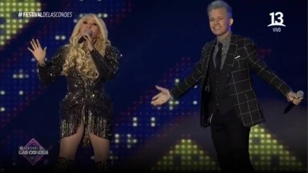 Yuri invitó a Luis Pedraza, “Toco Toco”, a cantar con ella en el Festival de Las Condes: “¡Tremenda voz!”