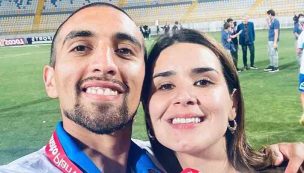 La particular historia de Branco Ampuero y su pareja en la previa de la Supercopa