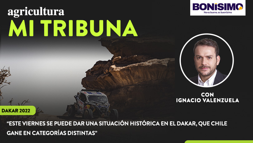[Video] Columna de Ignacio Valenzuela: “Este viernes se puede dar una situación histórica en el Dakar para Chile”