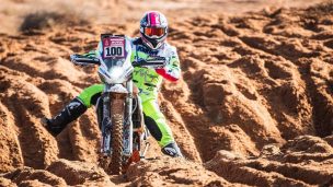 Se mantiene en el podio: Pablo Quintanilla finaliza nuevamente segundo en motos en el Dakar