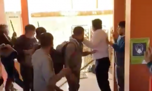 Coquimbo: Liceo resulta dañado tras ser atacado por un grupo de estudiantes