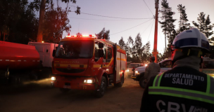 Incendio forestal en Valparaíso: Confirman que hay viviendas afectadas y 35 hectáreas consumidas por las llamas