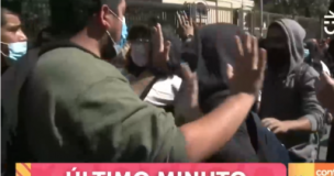 Periodista de 'Contigo en la Mañana' fue agredida en manifestación de estudiantes a las afueras del Instituto Nacional