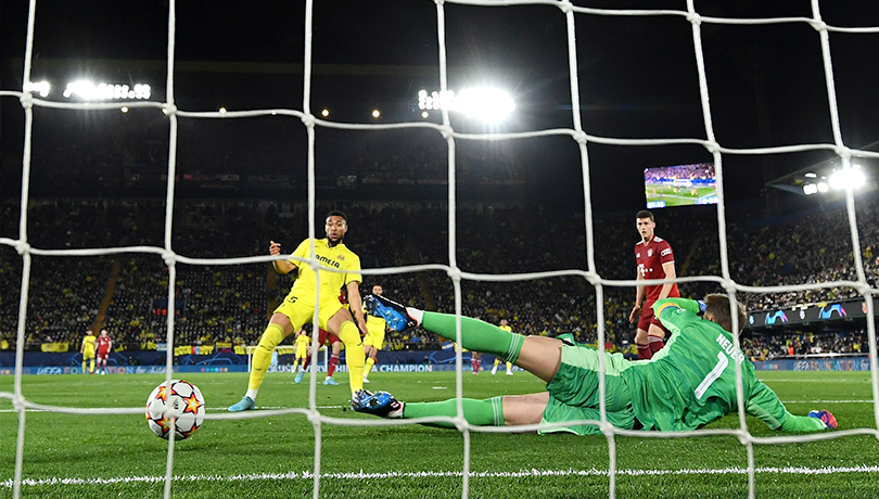 Villarreal sorprende al Bayern y sueña con avanzar en la Champions League