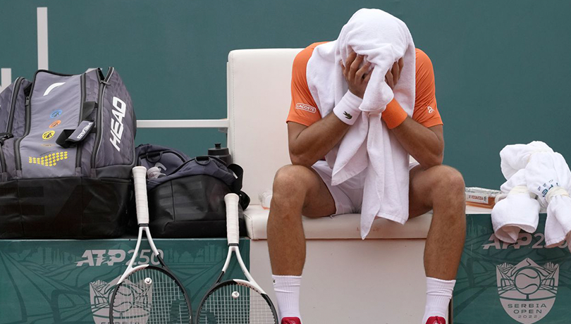 La extraña enfermedad que afecta a Novak Djokovic y que preocupa al mundo del tenis