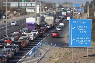 Peaje a luca y 3x1: Las medidas del MOP en carreteras para el retorno a Santiago este domingo