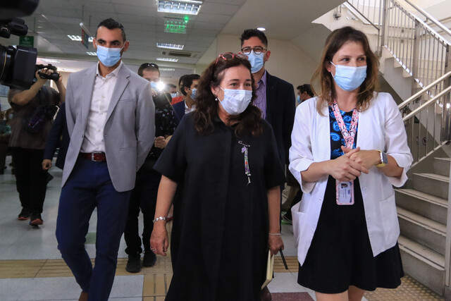 Ministra Yarza se reunió con directores de Servicios de Salud del país