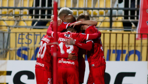 Unión La Calera consigue un valioso triunfo ante Banfield en Copa Sudamericana