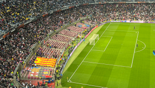 Se fueron: fanáticos del Barça abandonaron las tribunas del Camp Nou en señal de protesta