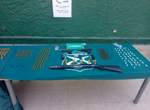 Carabineros detuvo a dos chilenos y un peruano que efectuaron una serie de disparos en las cercanías de jardín infantil de Quilicura