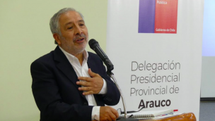 Javier Ponce renuncia a su cargo como delegado presidencial de Arauco