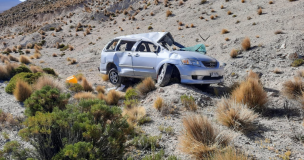 Colchane: En tan solo dos días vuelve a ocurrir un accidente vehicular en la ruta 15 CH