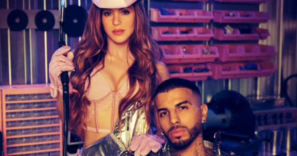 Shakira y Rauw Alejandro se unen para lanzar su colaboración “Te Felicito”