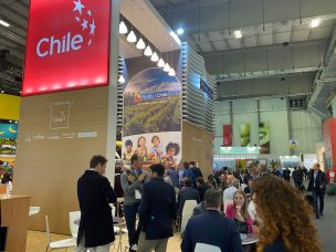 Con pabellón sustentable, frutas chilenas marcan presencia en Fruit Logistica 2022 