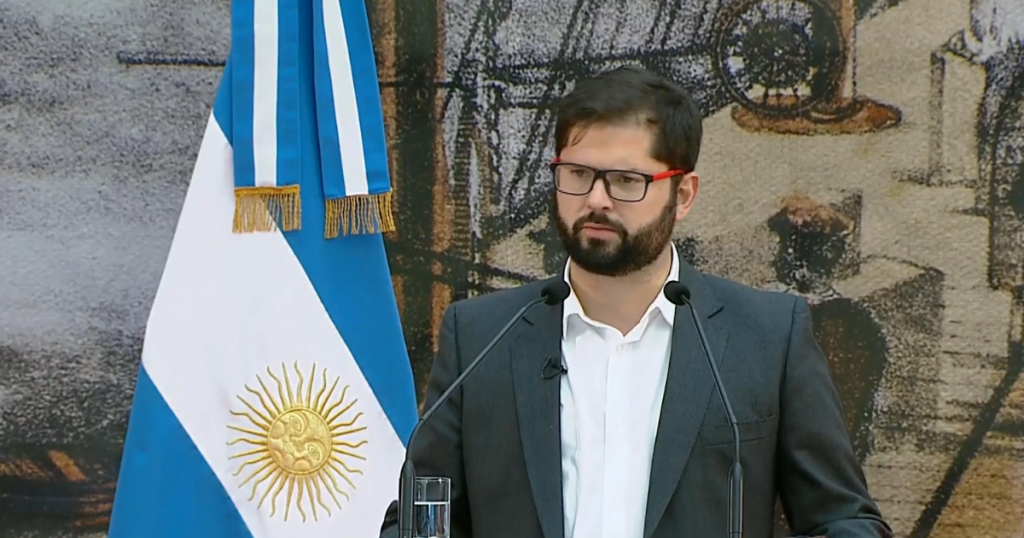 Presidente Boric por declaraciones de la CAM: “Nosotros hemos decidido un camino, que es el diálogo y le va a molestar a muchos”