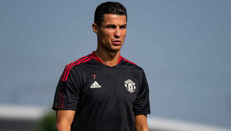 Cristiano Ronaldo vuelve a las prácticas con el United tras la pérdida de su hijo