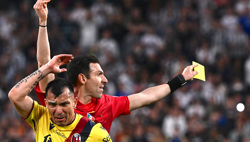 Le costó caro: Gary Medel recibió dura sanción por su expulsión ante la Juventus