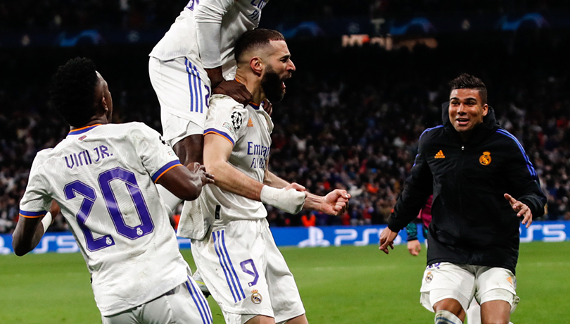 Con Benzema como héroe: Real Madrid reacciona ante el Chelsea y se instala en semifinales de la Champions