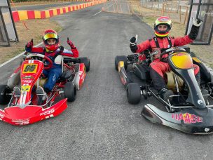 El niño promesa del Rally conversa con Tomás de Gavardo: 