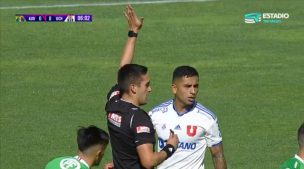 ¿Fue offside? El polémico cobro contra Audax Italiano en el duelo ante la U