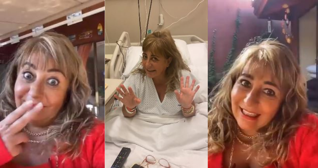 “No voy a poder seguir fumando”: Helhue Sukni fue dada de alta tras cuatro días hospitalizada