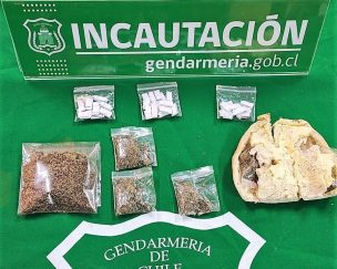 Quillota: Sujeto es detenido tras intentar  ingresar marihuana a una cárcel dentro de un sándwich de jamón y queso