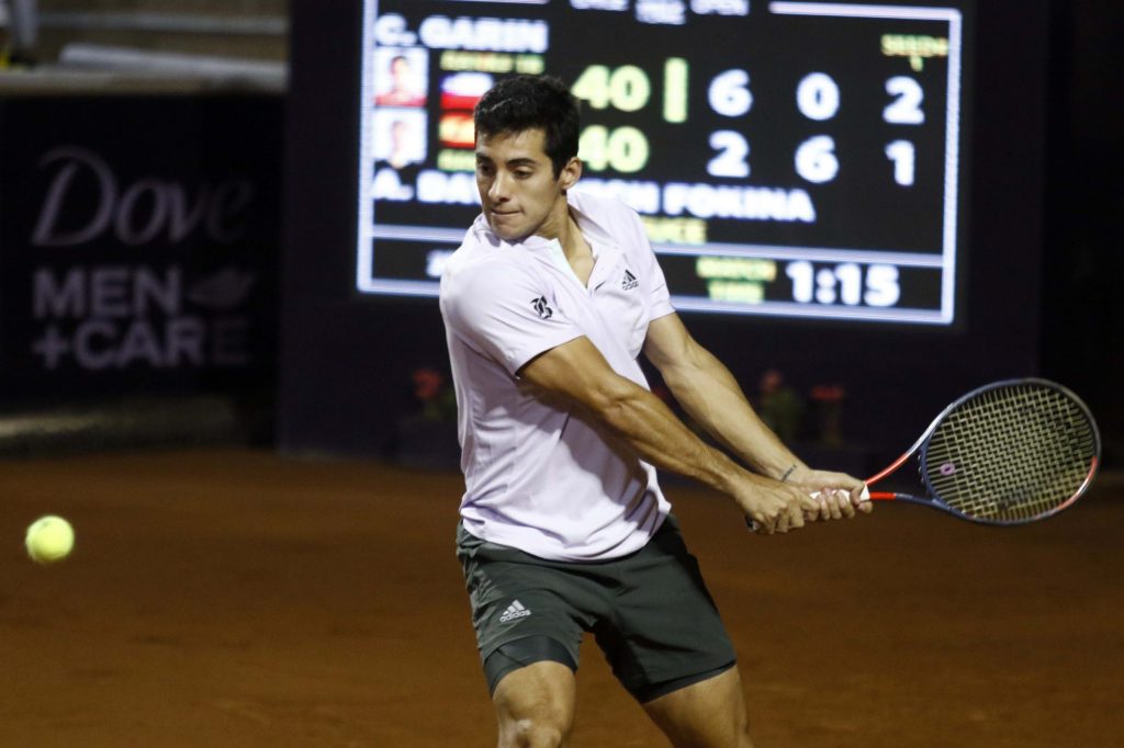 Cristian Garin ya conoce a su rival en la segunda ronda del Masters 1000 de Roma