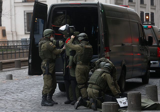 Artefacto detona en cerca de recinto de Gendarmería