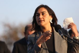 Ministra Siches por Celestino Córdova: 