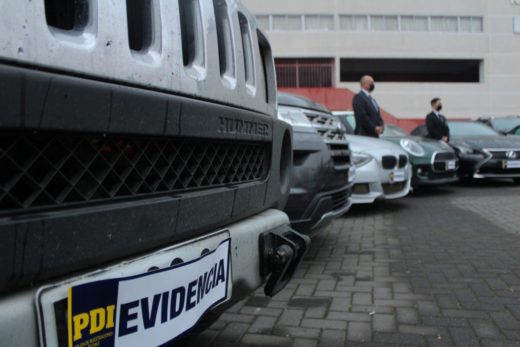 PDI: “Operación Varsovia” termina con 31 detenidos por robo de autos