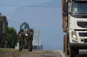 Atacan subcomisaría de Carabineros en Tirúa luego de que detuvieran a dos personas con 500 cartuchos de munición