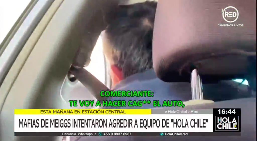 La Red denuncia que equipo del canal “sufrió una intimidación y agresión” en el Barrio Meiggs