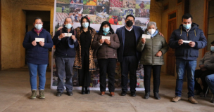 San Clemente: Pequeños agricultores recibieron incentivos por emergencia agrícola del plan Siembra por Chile