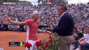 Shapovalov se sale de sus casillas y protagoniza un insólito episodio en Roma