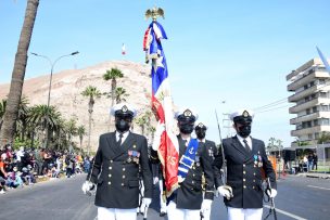 Fotos: Así fue el regreso del desfile de Glorias Navales en Arica tras 2 años de ausencia