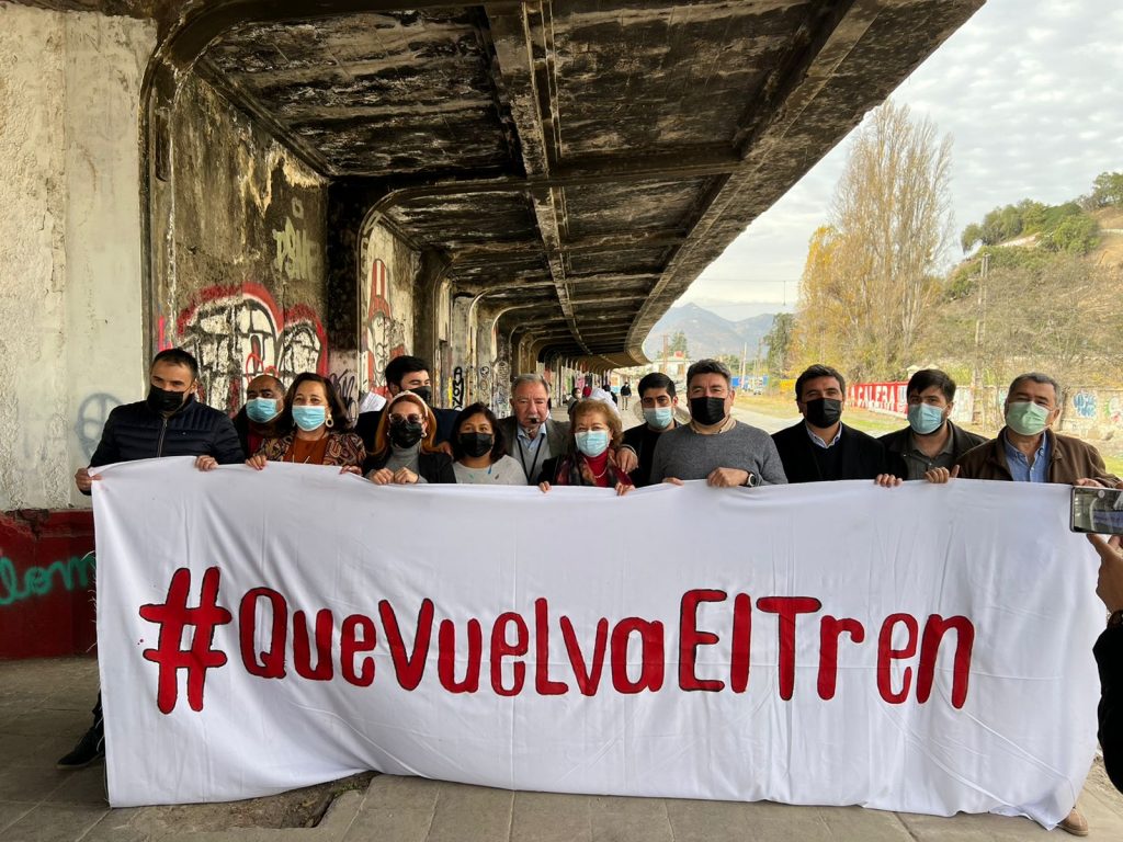 Diputado Venegas: “Hoy comienza el sueño de recuperar el tren para el Valle de Aconcagua”