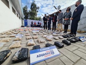 Fiscalía, PDI y Aduanas logran histórica incautación de 474.322 pastillas de éxtasis