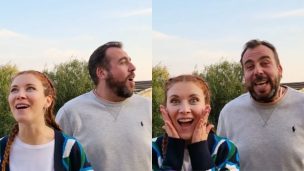 La felicidad de Carla Jara y Francisco Kaminski tras enseñar los avances de su nuevo hogar: 
