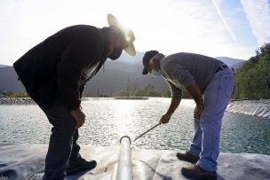 En Hierro Viejo vuelven a tener agua gracias a organización de agricultores