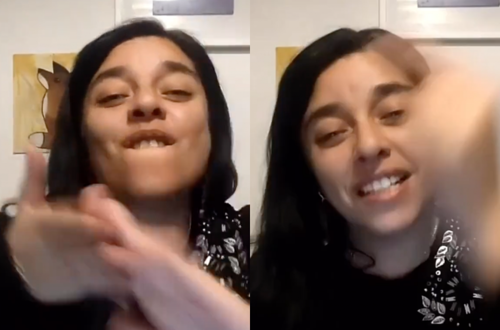 “Así te chispeo los dedos”: Bessy Gallardo se llena de criticas tras polémico live sobre la nueva Constitución