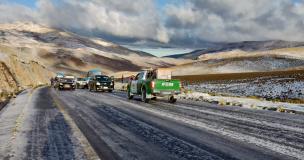 Nieve en Ruta 15-CH provocó accidentes y cortes de tránsito: Tres funcionarios de salud de Colchane resultaron heridos