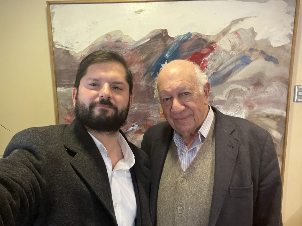 Presidente Boric se reúne con Ricardo Lagos: “Hace bien escuchar y aprender de quienes nos antecedieron”
