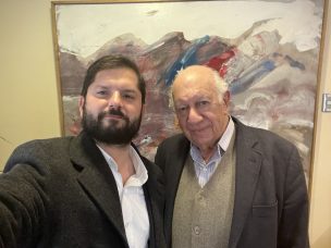 Presidente Boric se reúne con Ricardo Lagos: 